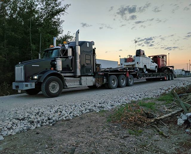 Today we agreed to release the mulchers and truck back to their owner after the owner agreed that they would not be bringing them back here any time soon Wish the machines a safe journey to Alberta Or not you do youroostertown roostertownblockade protectparkerwetlands